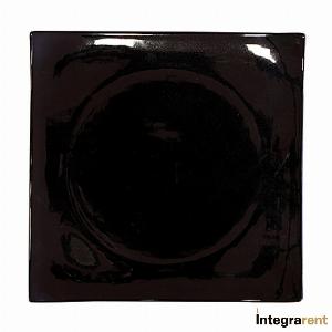 Noleggio Sottopiatto Porcellana Nero cm.30,5x30,5