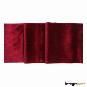 Noleggio Runner Velluto cm. 200x40 Rosso