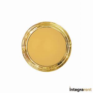 Noleggio Piattino Pane Oro 24k Ø cm.15