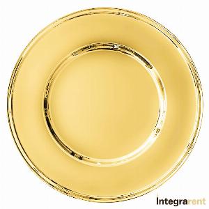 Noleggio Sottopiatto Oro 24k Ø cm.31