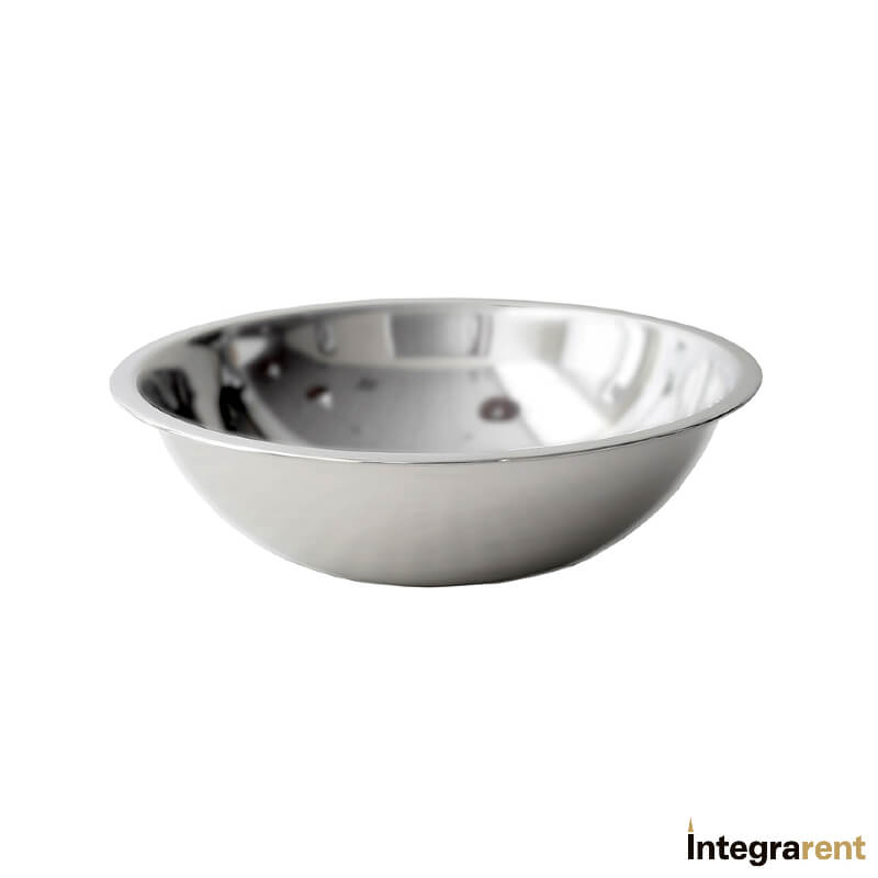 Noleggio insalatiera/fruttiera inox Ø cm.30 per Catering